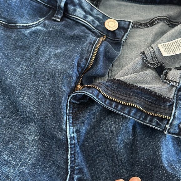 High rise acid wash jeans - Picture 8 of 9